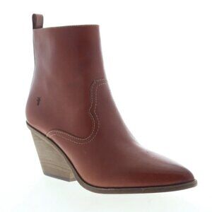 FRYE Amado Wedge Western Booties